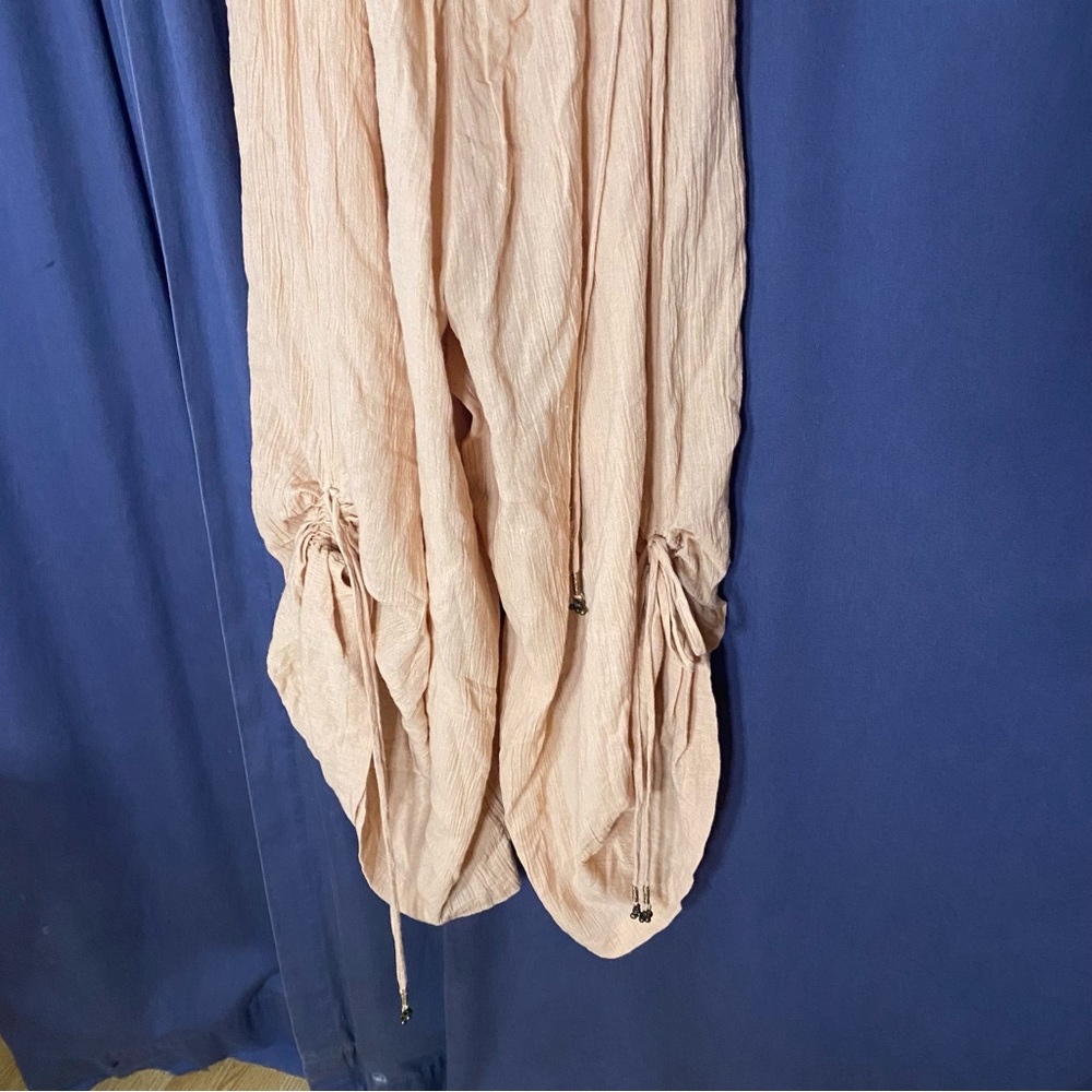Free People Whatever You Want Jumpsuit Size Large Blush Pink - Picture 10 of 12